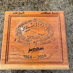 Padron 40th Anniversary Stocked Humidor Chest, Signed by Jose, Jorge, and Ops